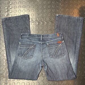 DOJO 29 x 29 x 8 -7 For All Mankind Flare Jeans!